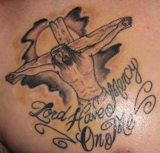 jesus christus tattoo 1039