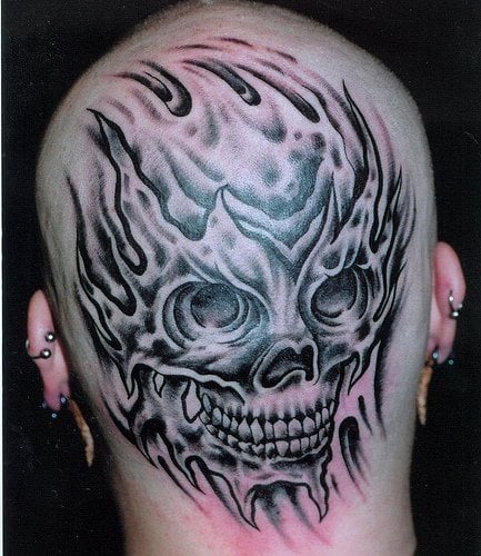 kopf tattoo 538