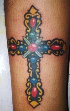 kreuz tattoo 539