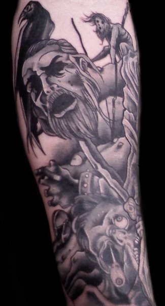 krieger tattoo 1026