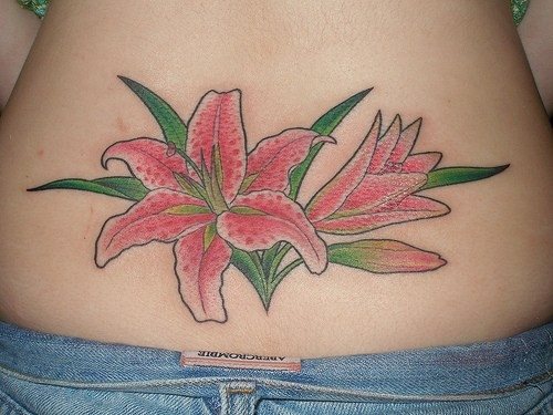 lilie tattoo 1039