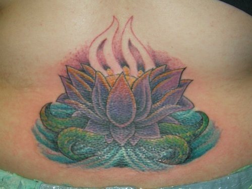 lotusblume tattoo 1100