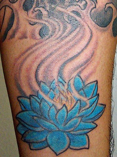 lotusblume tattoo 1020