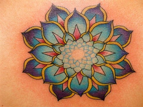 lotusblume tattoo 1027