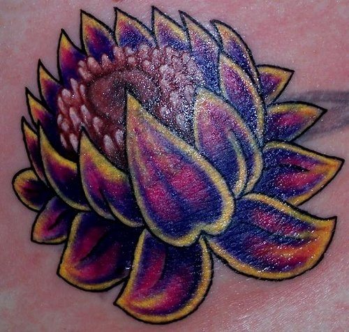 lotusblume tattoo 1029