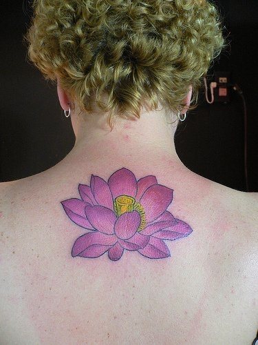 lotusblume tattoo 1034