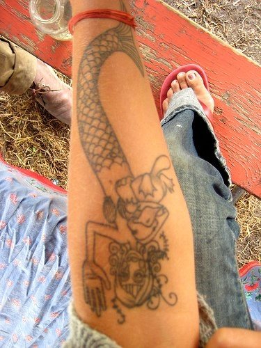meerjungfrau tattoo 1031