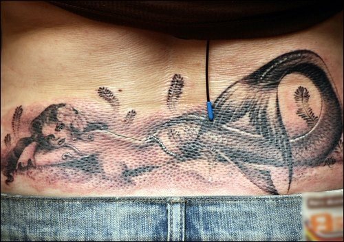 meerjungfrau tattoo 1041