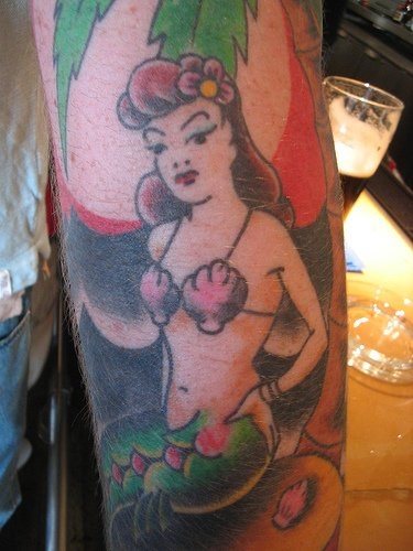 meerjungfrau tattoo 1042