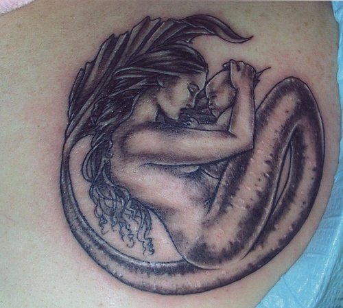 meerjungfrau tattoo 1043