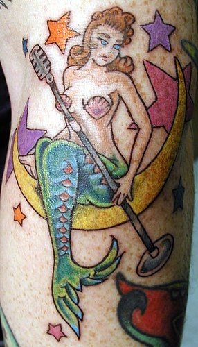 meerjungfrau tattoo 1044