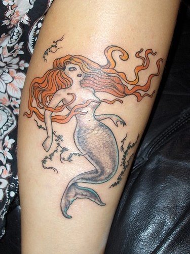 meerjungfrau tattoo 1047