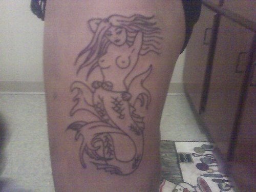 meerjungfrau tattoo 1048