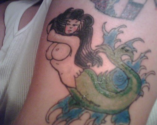meerjungfrau tattoo 1051
