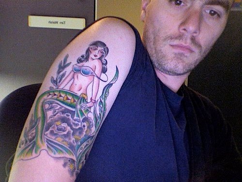 meerjungfrau tattoo 1054