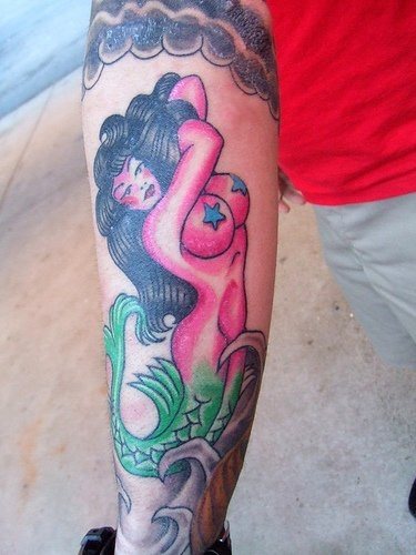 meerjungfrau tattoo 1056