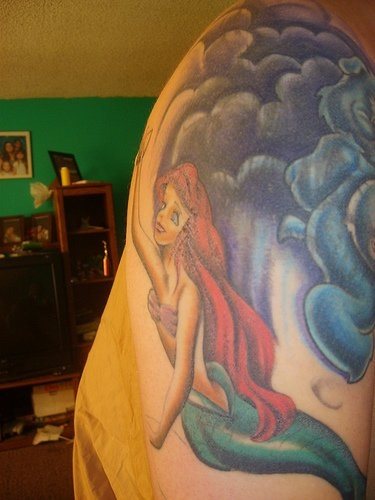 meerjungfrau tattoo 1060