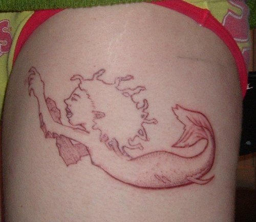 meerjungfrau tattoo 1065