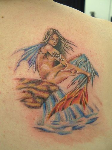 meerjungfrau tattoo 1069