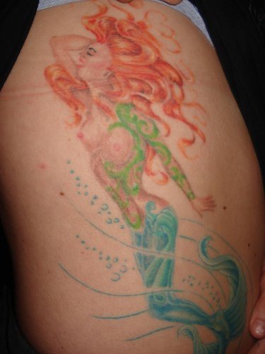 meerjungfrau tattoo 1074