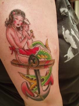 meerjungfrau tattoo 1081