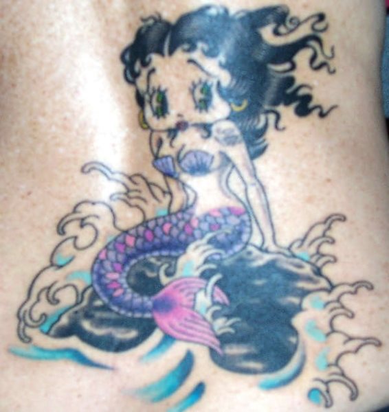 meerjungfrau tattoo 1000