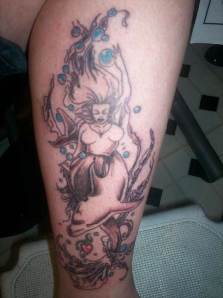 meerjungfrau tattoo 1002