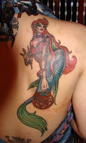 meerjungfrau tattoo 1004