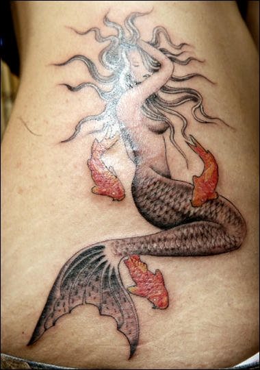 meerjungfrau tattoo 1011