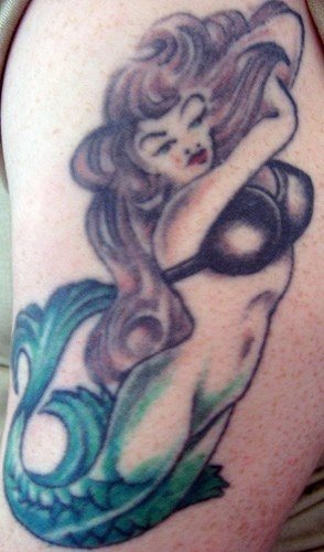 meerjungfrau tattoo 1019