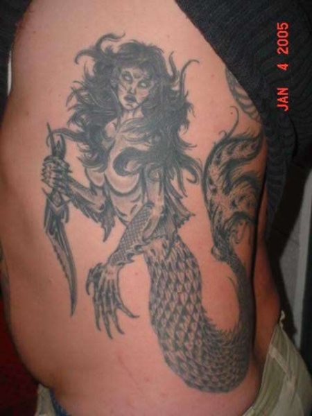 meerjungfrau tattoo 1028