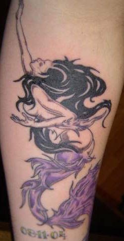 meerjungfrau tattoo 1030