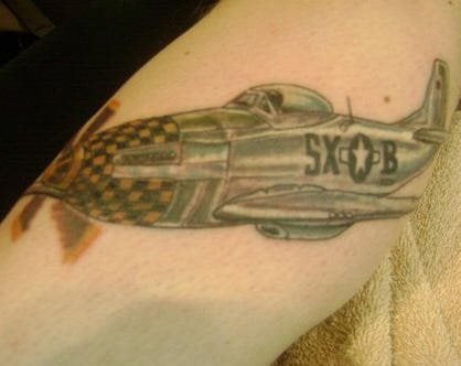 militarische tattoo 1001