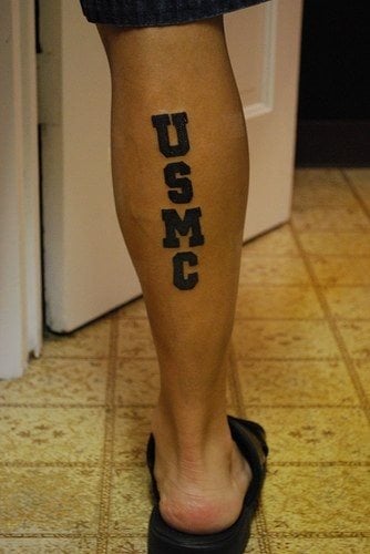 militarische tattoo 1003