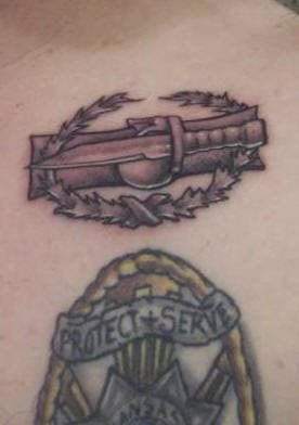 militarische tattoo 1007