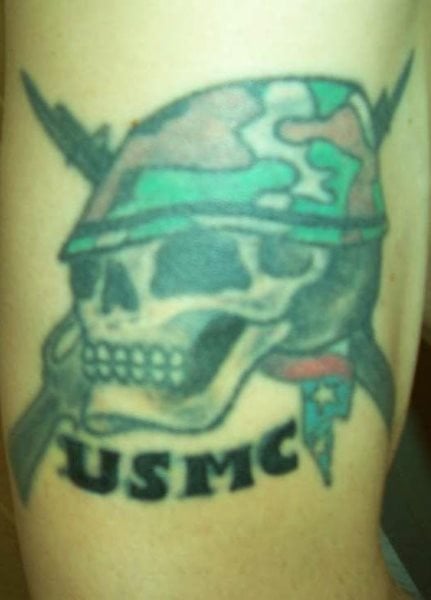 militarische tattoo 1012