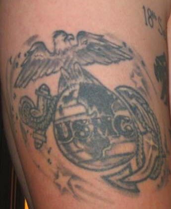 militarische tattoo 1013