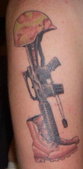 militarische tattoo 1019