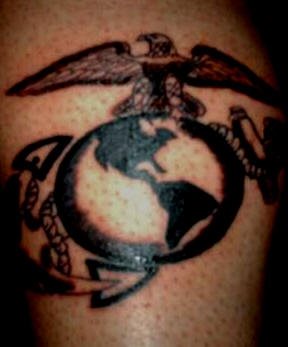 militarische tattoo 1021