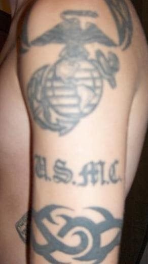militarische tattoo 1023