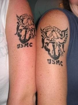 militarische tattoo 1032