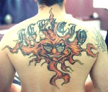 mond sonne tattoo 1001