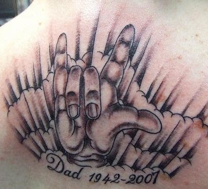 oberen rucken tattoo 1016