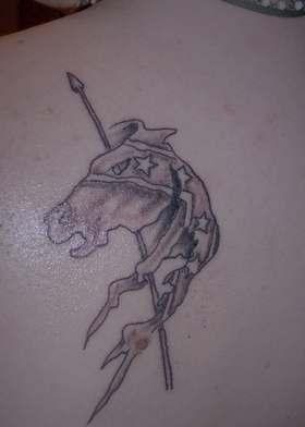 pferd tattoo 524