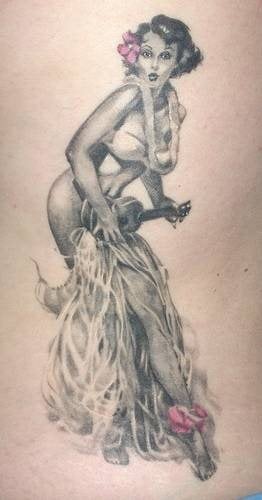 pin up tattoo 1032