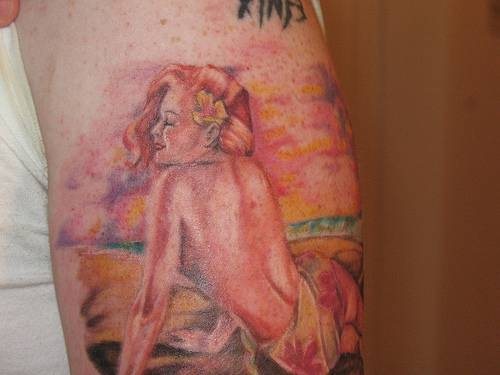 pin up tattoo 1044