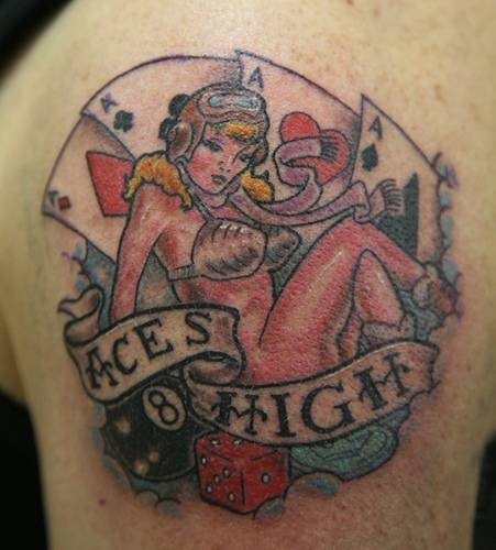 pin up tattoo 1051