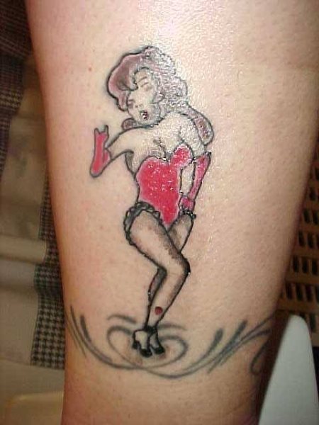 pin up tattoo 1059