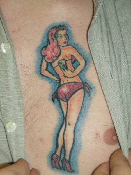 pin up tattoo 1062