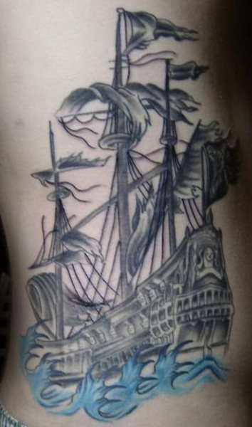 pirat tattoo 1029